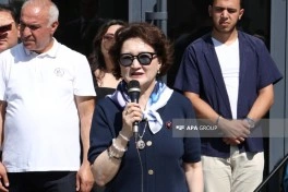 XVIII Beynəlxalq Musiqi Festivalı çərçivəsində açıq havada konsert proqramı nümayiş olunub - FOTO