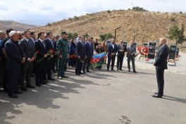 Zəngilan və Cəbrayıl rayonlarında şəhidlərin xatirəsi anılıb - FOTO