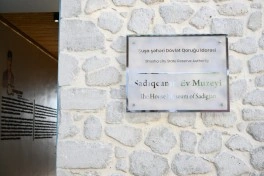 Şuşada “Sadıqcanın evi”nin bərpadan sonra açılışı olub