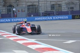 Bakıda Formula 2 üzrə sərbəst yürüş başa çatıb - YENİLƏNİB - FOTO