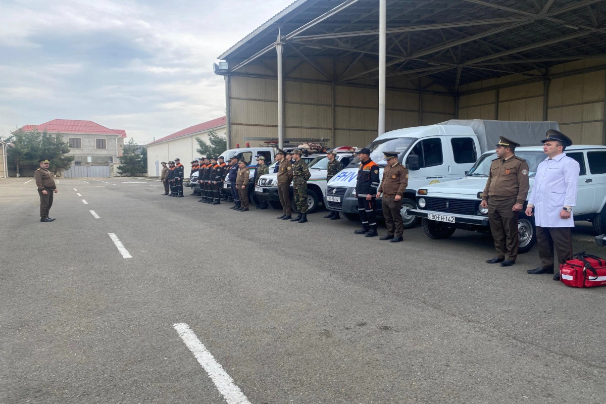 FHN “Nəqliyyat qəzaları zamanı xilasetmə əməliyyatı” mövzusunda təlim keçirib