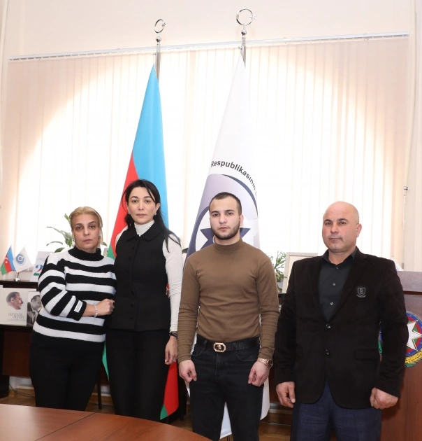 Ombudsman Aqşin və Hüseynlə görüşdü  - Foto