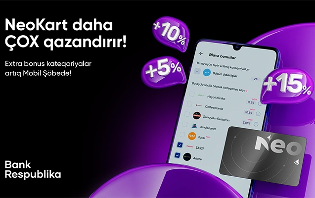 “NeoKart” ilə artıq extra bonuslar qazana biləcəksiniz!