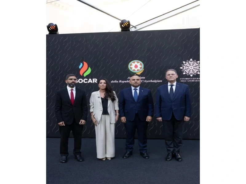 Romada “SOCAR İtaliya” şirkətinin rəsmi təqdimatı olub - FOTO
