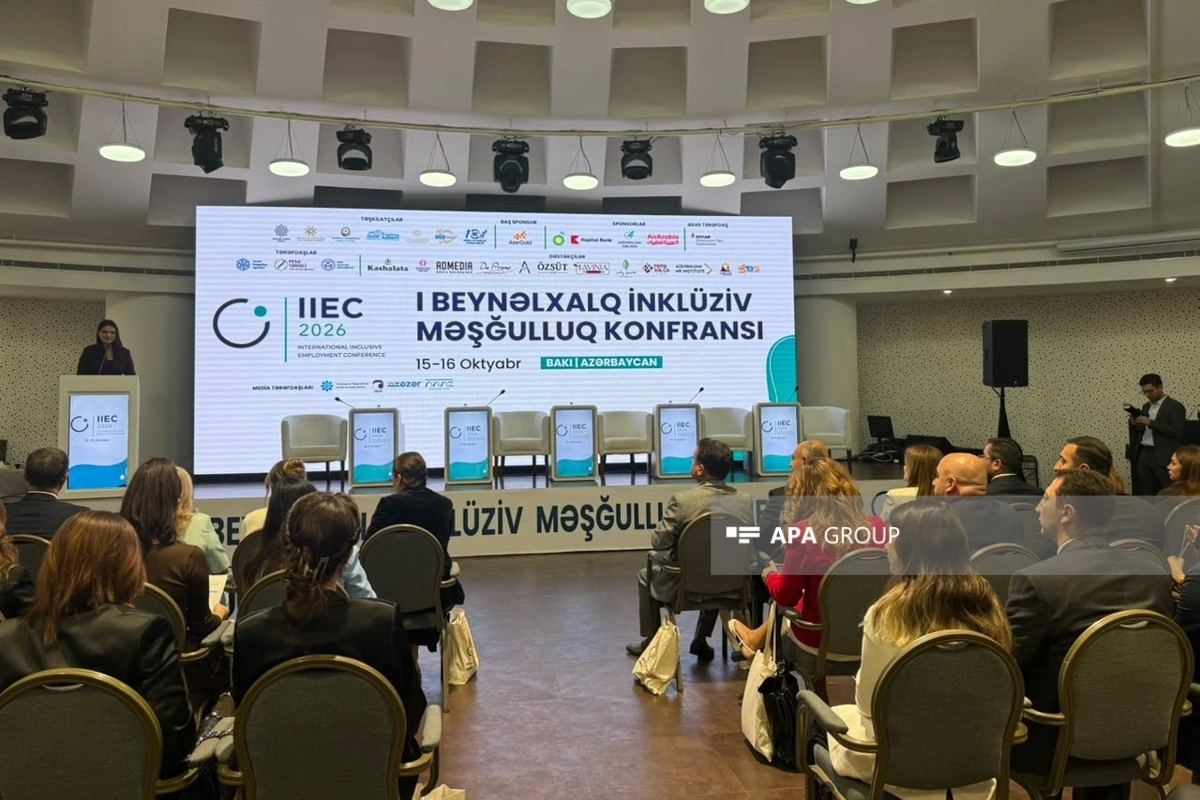 Bakıda inklüziv məşğulluq sahəsinə həsr olunmuş I beynəlxalq konfrans keçirilib - FOTO