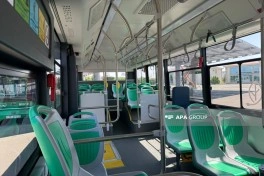 Naxçıvanda elektrik avtobusları “BakıKart” və bank kartları ilə ödəniş qəbul edəcək - FOTO