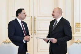 Prezident İlham Əliyev Böyük Britaniyanın ticarət üzrə dövlət nazirini qəbul edib
