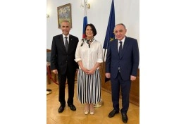 Kamran Əliyevin rəhbərlik etdiyi nümayəndə heyəti Slovakiyada səfərdə olub