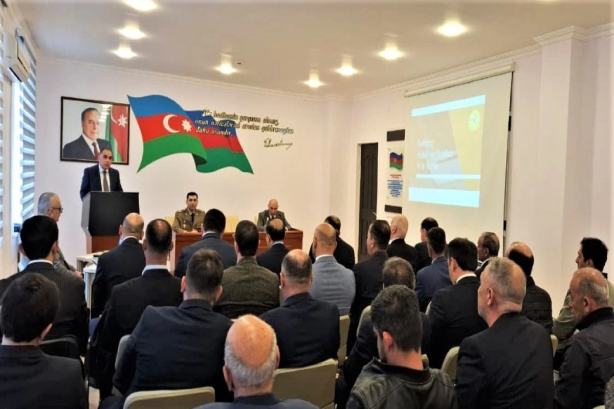 Yevlaxda texniki təhlükəsizliyə dair müşavirə keçirilib