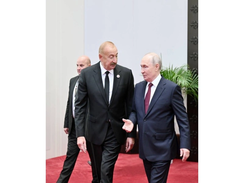 Prezident İlham Əliyev “ŞƏT plyus” formatında görüşdə çıxış edib - FOTO - VİDEO - YENİLƏNİB-2