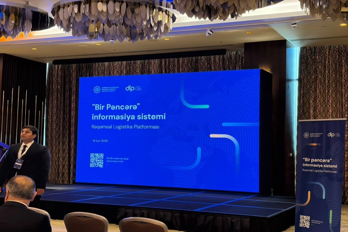 “Bir Pəncərə” Rəqəmsal Logistika Platformasının rəsmi təqdimatı keçirilib
