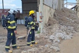 Bərdə Pambıq İstehsalı və Emalı Zavodunda yanğın-taktiki təlimi keçirilib