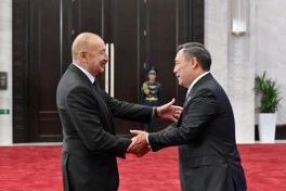 Prezident İlham Əliyev “ŞƏT plyus” formatında görüşdə çıxış edib - FOTO - VİDEO - YENİLƏNİB-3