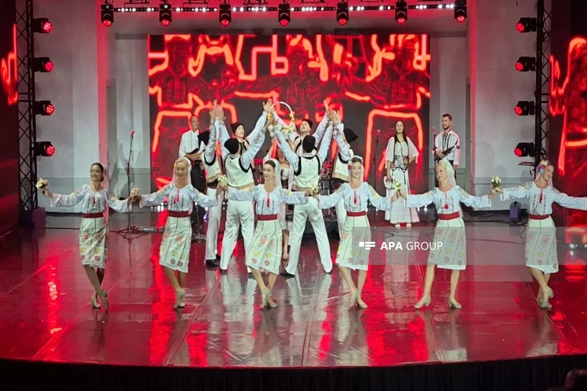 XV Qəbələ Beynəlxalq Musiqi Festivalı çərçivəsində Moldova musiqisi və rəqsləri təqdim olunub - FOTO