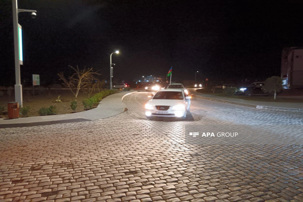 Ağalı kəndində avtoyürüş keçirilib - FOTO