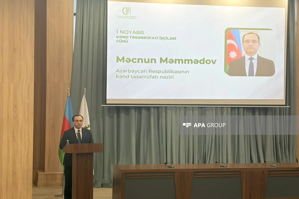 Nazir: Ölkədə 9 ayda 11 mlrd. manatdan çox kənd təsərrüfatı məhsulu istehsal edilib