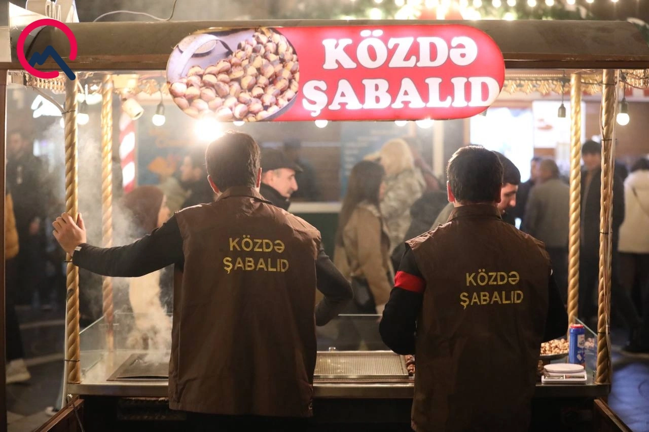 Bakıda axşam yarmarkası...  - Fotolar