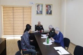 Kəmaləddin Heydərov Xırdalan şəhərində vətəndaşları qəbul edib