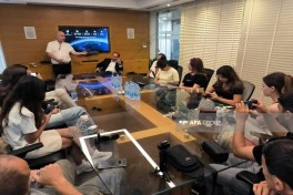 Azərbaycanlı jurnalistlər i24NEWS telekanalının redaksiyasını ziyarət ediblər - FOTO