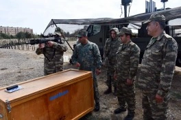 Azərbaycan Ordusunda ehtiyatdan çağırılan hərbi vəzifəlilərin təlim toplanışları başa çatıb