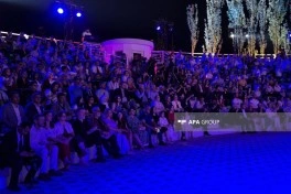 XV Qəbələ Beynəlxalq Musiqi Festivalında Özbəkistan müqiçilərinin konserti olub