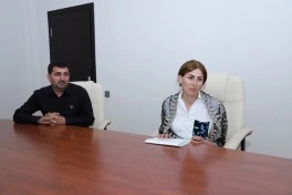 Səfərbərlik Xidmətinin rəisi Ağsuda vətəndaş qəbulu keçirib