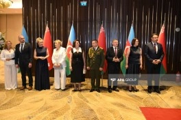 Bakıda Belarusun Müstəqillik Günü münasibətilə rəsmi qəbul keçirilib - FOTO