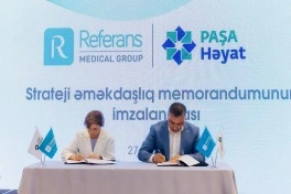 "Referans Medical Group" "PAŞA Həyat"la birlikdə "TezSağal" məhsulunu təqdim edib - FOTO