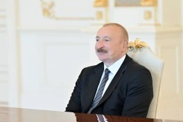 Dövlət başçısı Dünya Güləş Birliyinin prezidentini qəbul edib