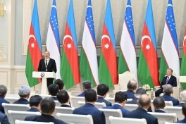 Daşkənddə Azərbaycan və Özbəkistan prezidentlərinin təltifolunma mərasimi keçirilib - YENİLƏNİB