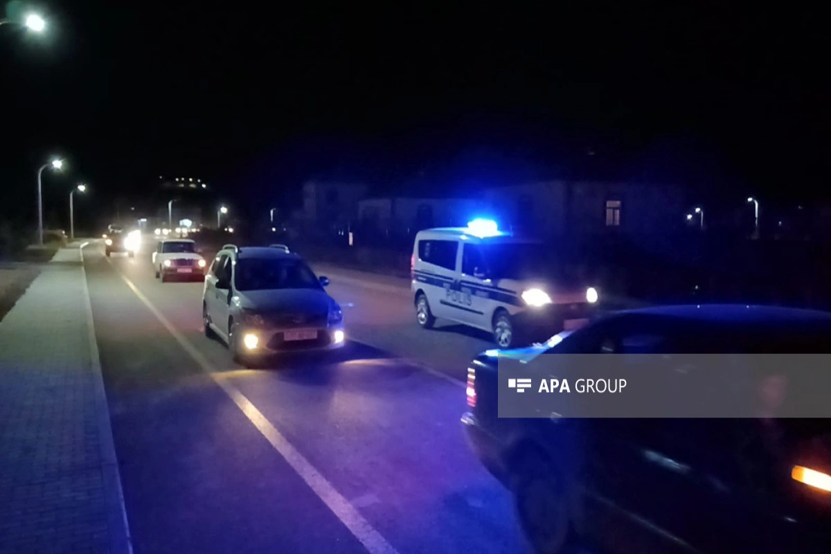 Ağalı kəndində avtoyürüş keçirilib - FOTO