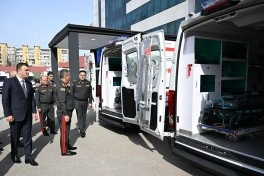 Silahlı Qüvvələr Günündə Müdafiə Nazirliyində yeni obyektlər istifadəyə verilib