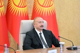 Çolpon-Ata şəhərində prezidentlərin iştirakı ilə Azərbaycan və Qırğızıstan Dövlətlərarası Şurasının 3-cü iclası keçirilib - YENİLƏNİB-1 - FOTO