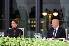 Prezident İlham Əliyevin adından AQEM-in 7-ci Zirvə Görüşünün iştirakçılarının şərəfinə şam yeməyi verilib
