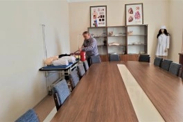 FHN Naxçıvan Tibb Kollecində fövqəladə hallarda davranış qaydaları barədə tədbir keçirib