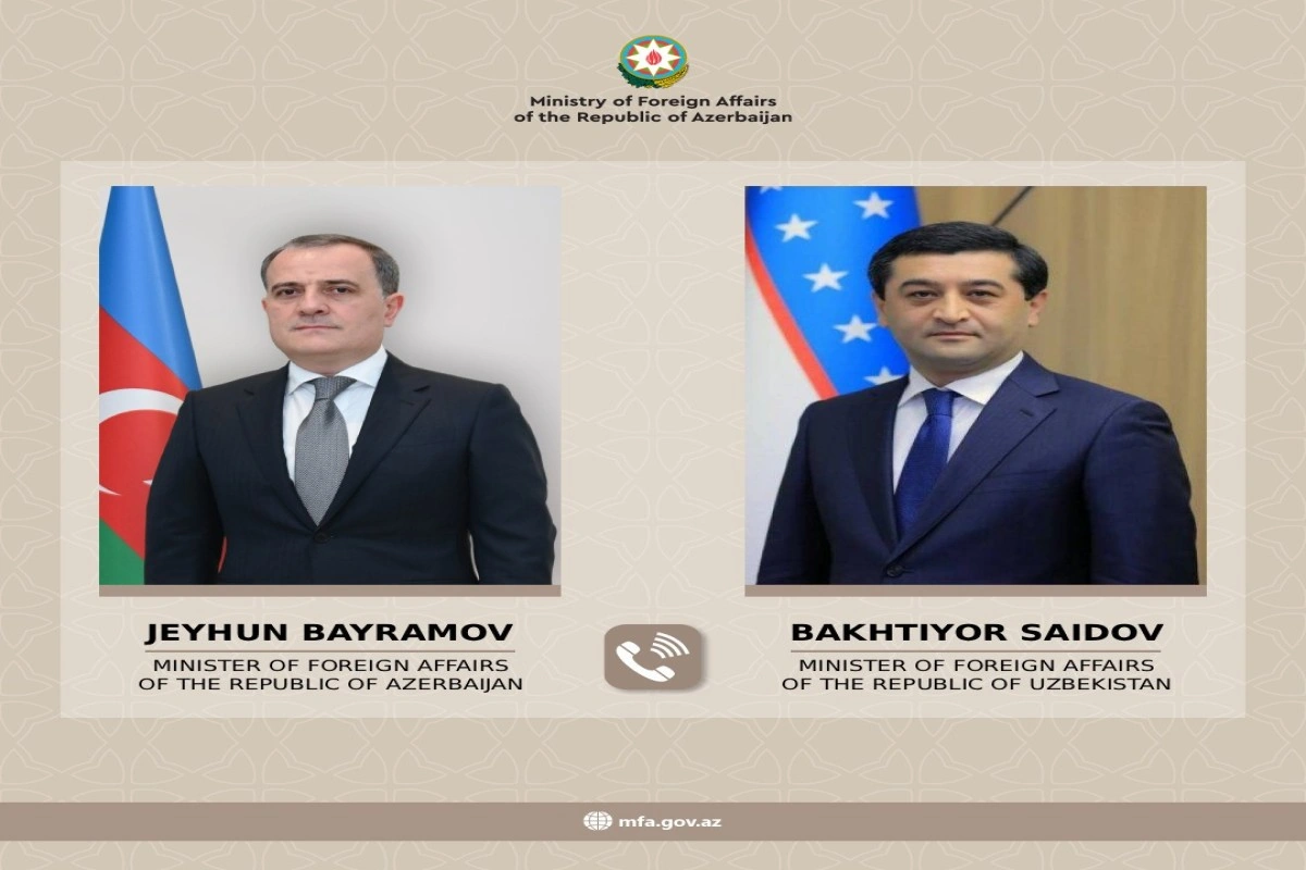 Azərbaycan və Özbəkistan XİN rəhbərləri regional məsələləri müzakirə edib