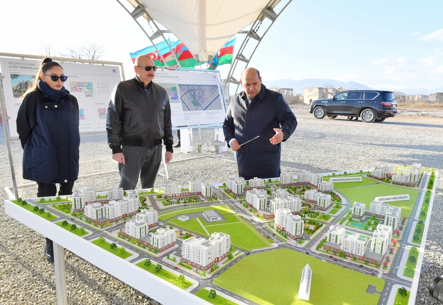 Prezident və xanımının Ağdam səfərindən  - Maraqlı fotoları