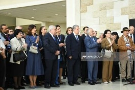 XII Bakı Beynəlxalq Kitab Sərgisinin açılış mərasimi keçirilib - FOTO
