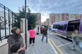 Şükürbəyli kəndinə növbəti köç karvanı yola salınıb - FOTO