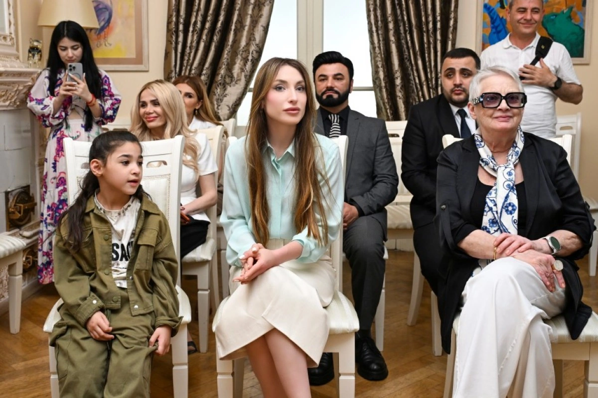 Maqsud İbrahimbəyov Yaradıcılıq Mərkəzində ustad dərsi keçirilib - FOTO