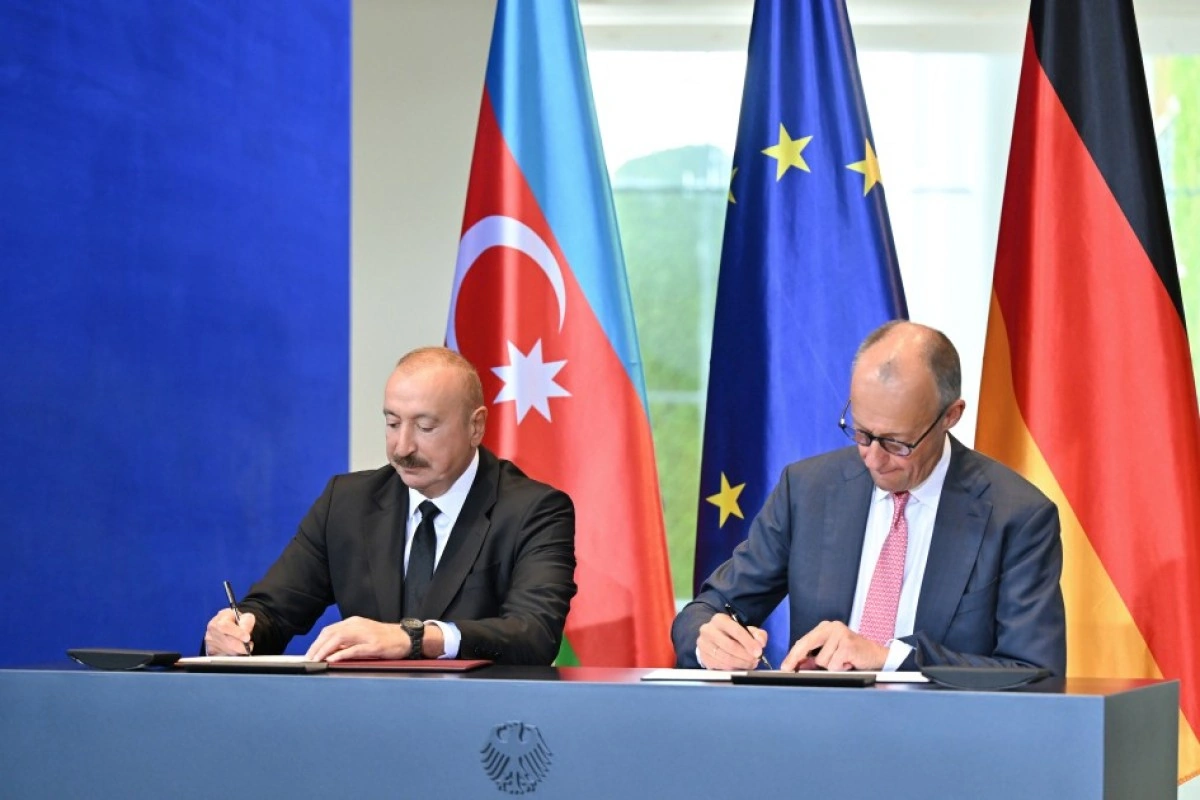 Azərbaycanla Almaniya arasında Birgə Bəyannamə imzalanıb- YENİLƏNİB