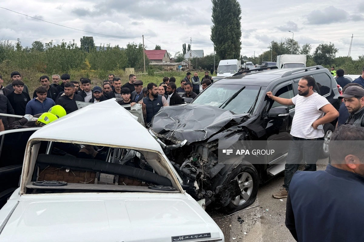Qubada ölümlə nəticələnən yol qəzası baş verib - FOTO