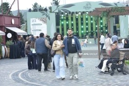 Bakı Bulvarında Zeytun Festivalının son günüdür  - FOTOLENT