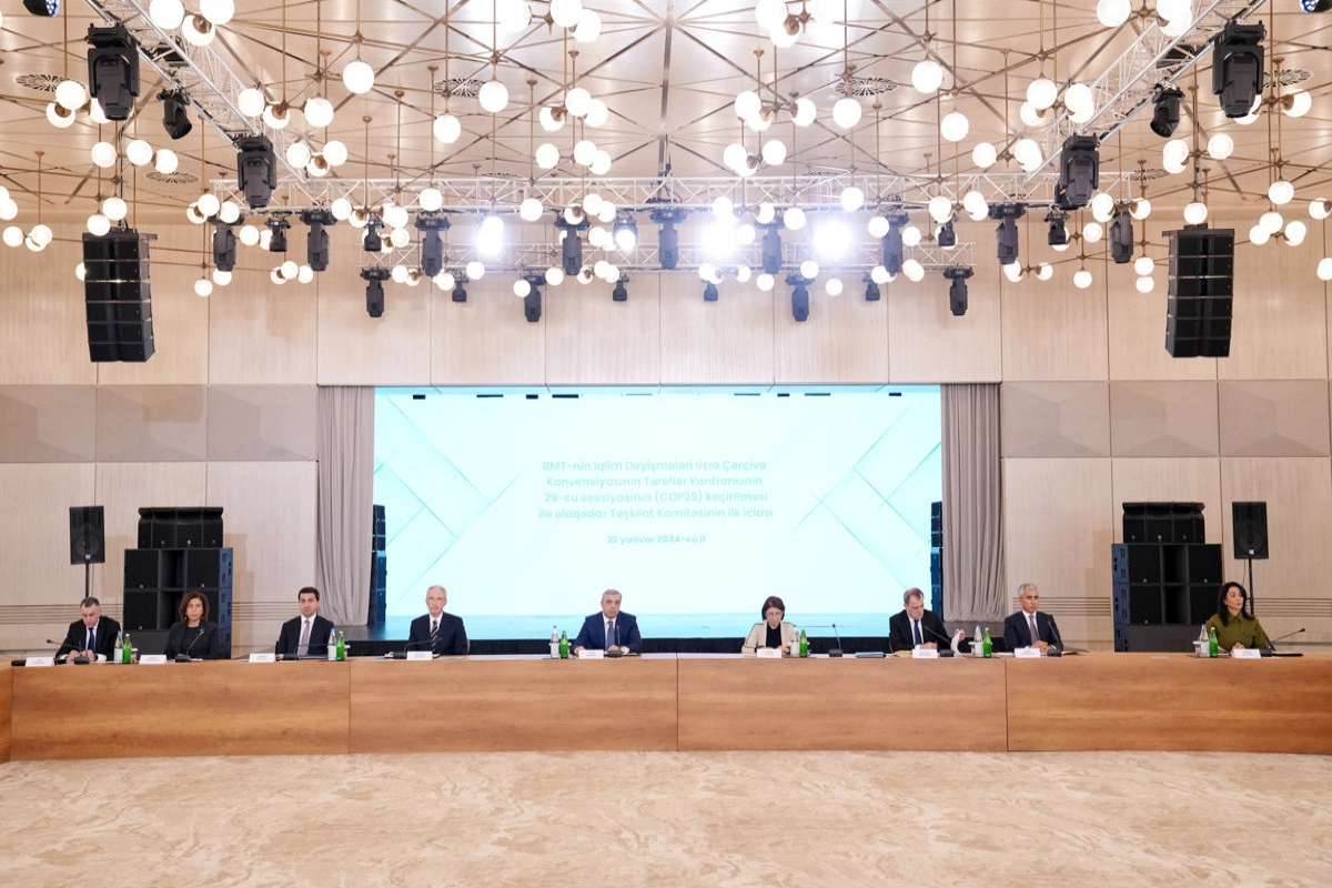 COP29 Təşkilat Komitəsinin ilk iclası keçirilib, tapşırıqlar verilib