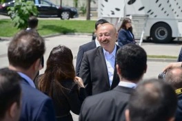 Prezident İlham Əliyev IV Şuşa Qlobal Media Forumunun açılışında iştirak edib - FOTO - VİDEO - YENİLƏNİB-1