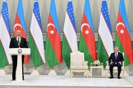 Daşkənddə Azərbaycan və Özbəkistan prezidentlərinin təltifolunma mərasimi keçirilib - YENİLƏNİB