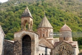 Alban-Udi dini icmasının nümayəndələri Xudavəng monastır kompleksini ziyarət ediblər - FOTO - YENİLƏNİB
