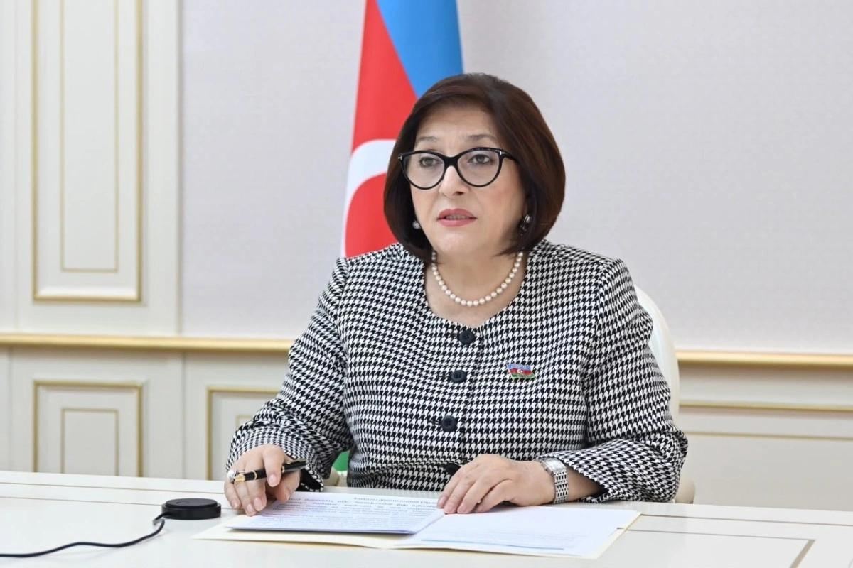 Sahibə Qafarova Pİ-nin konfransında Ermənistanın işğalı nəticəsində ətraf mühitə vurulan ziyandan danışıb