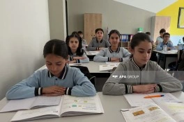 Füzuli şəhərində şagird sayının artması bölgədə həyatın tədricən bərpa olunduğunu göstərir - FOTO
