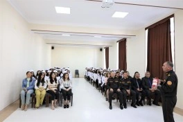 FHN Naxçıvan Tibb Kollecində fövqəladə hallarda davranış qaydaları barədə tədbir keçirib